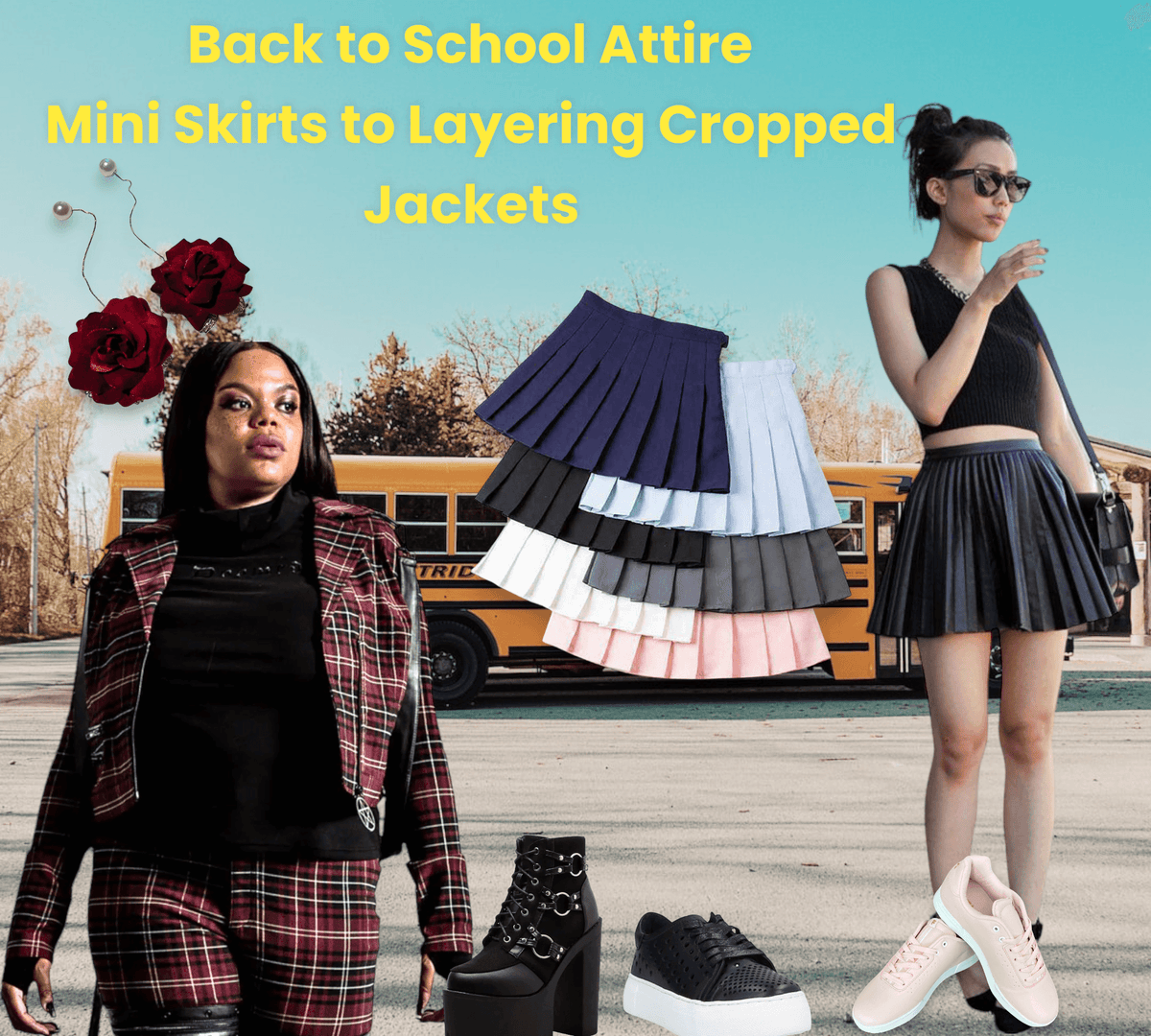 Back to School Fashion Trends Rock Your Mini Skirts and Layer with Cr