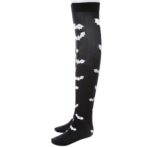 Black Thigh High Stocking Socks