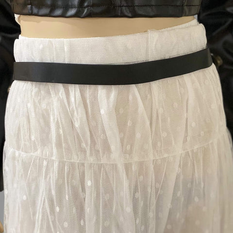 black leather strap backside detailed belt