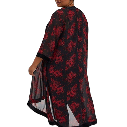 Floral Elegance Kimono Robe for Women