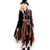 Boho-Hippie Brown Leopard Velvet Duster Jacket - Wild Time Fashion