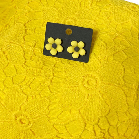 Black Eyed Susan Daisy Earrings