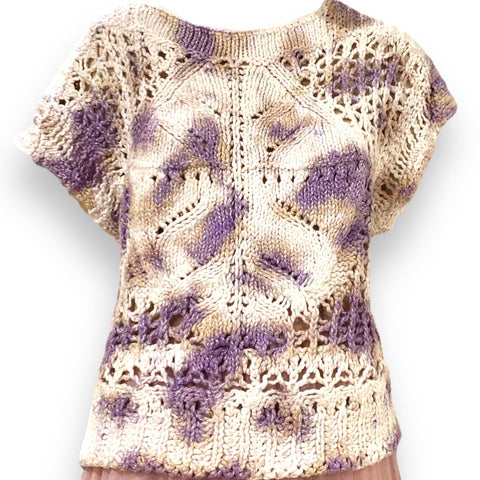 Free People Tye Died Crochet Sweater