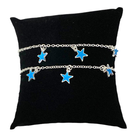 Celestial Glowing Stars 2 Piece Anklets - Wild Time Fashion 
