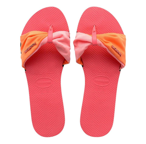 Havaianas St. Tropez Twisted Slider Sandals