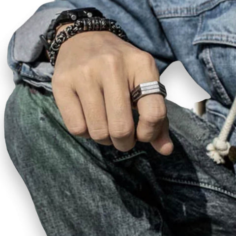 Multi Finger Tri Fold Ring - Wild Time Fashion