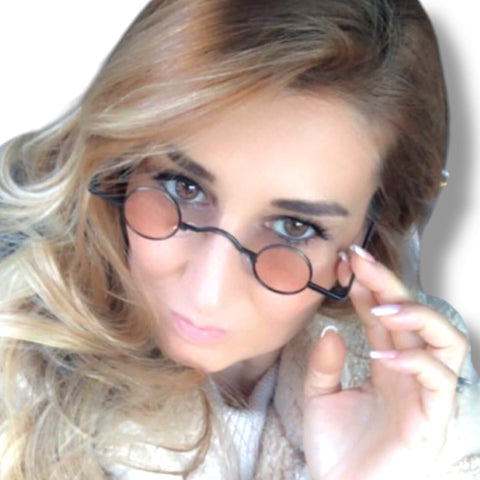 Tiny Round Metal Sunglasses