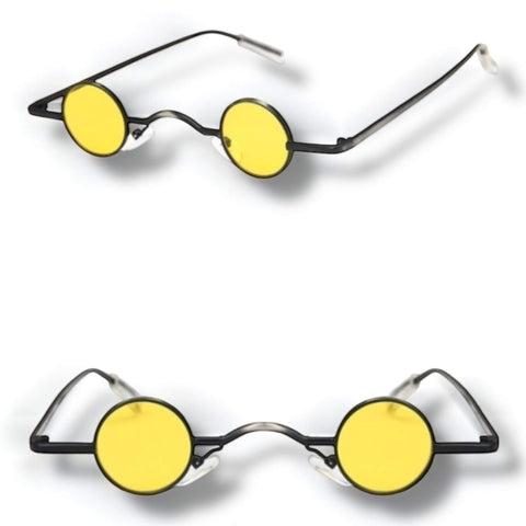Tiny Round Metal Sunglasses