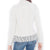 Women's White Tweed Blazer Jacket