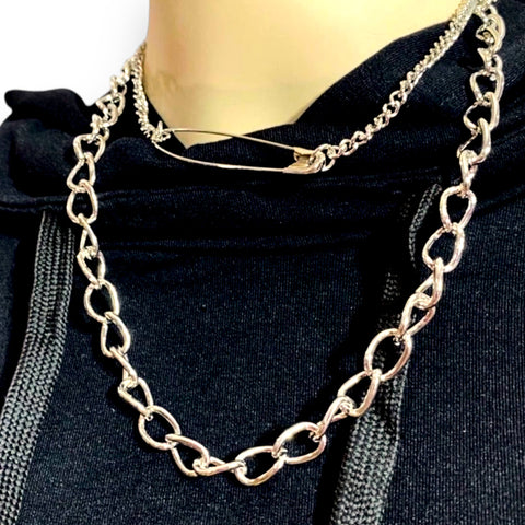 Stackable Streetwear Necklace Sets - Wild Time Fashion