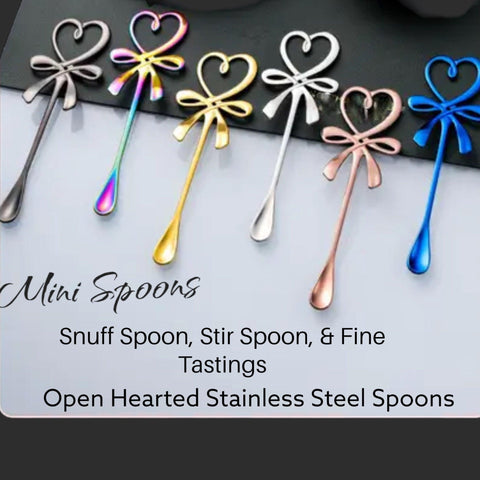 Heart Shaped Tasting Spoons - Wild Time Fashion