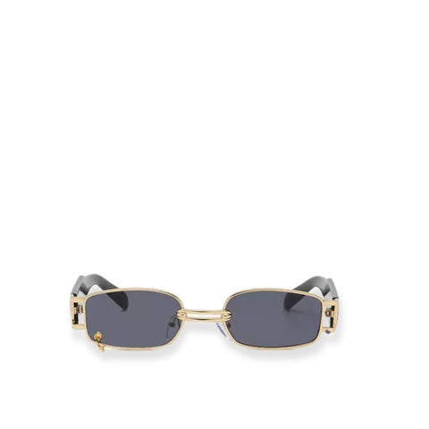 Luxury Rectangle Gold Frame Sunglasses