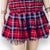 Red Tartan Tulle Mini Skirt- Wild Time Fashion