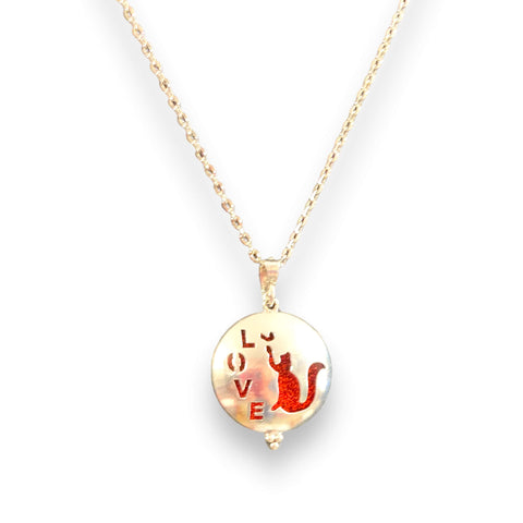 Cat Lover Pendant Necklace - Wild Time Fashion