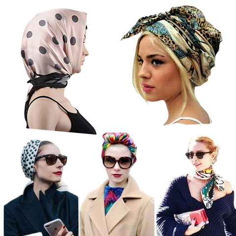 Visuals of multiple ways to wear Scarves Trending Fashionable Accessory for All ages! 