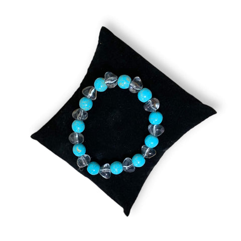 Boho Turquoise Bangle Bracelet - Wild Time Fashion