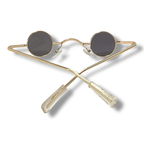 Tiny Round Metal Sunglasses