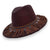 Boho Western Rodeo Fedora Hat - Wild Time Fashion