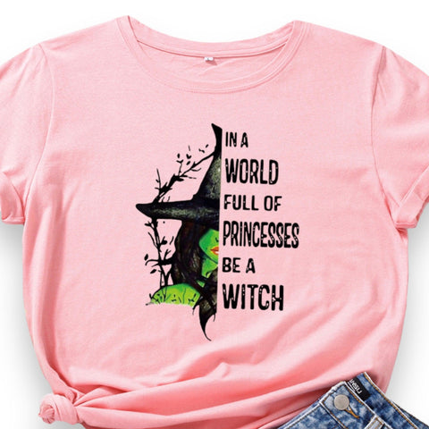 Pink Witchy Graphic Tee Plus Size