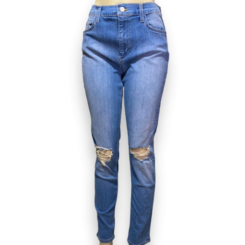 Mid Rise Rebound Skinny Jeans 32x30 - Wild Time Fashion