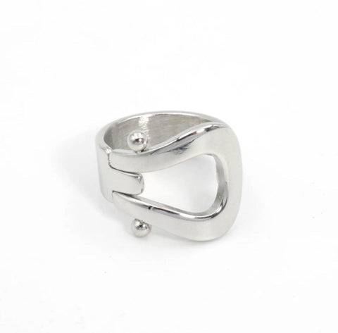 Silver Cut-Out Spoon Ring - Wild Time Fashion- Wild Time Fashion