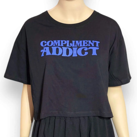 Aquarius Graphic Crop Top