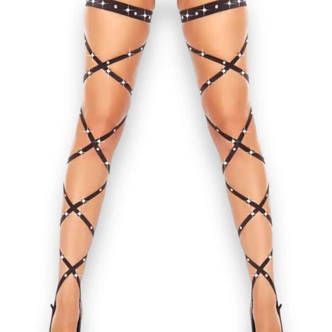 Black Diamond Garter Leg Wraps