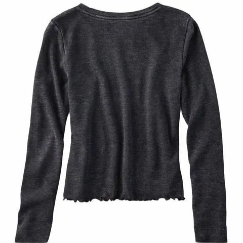 Black Long Sleeve Top