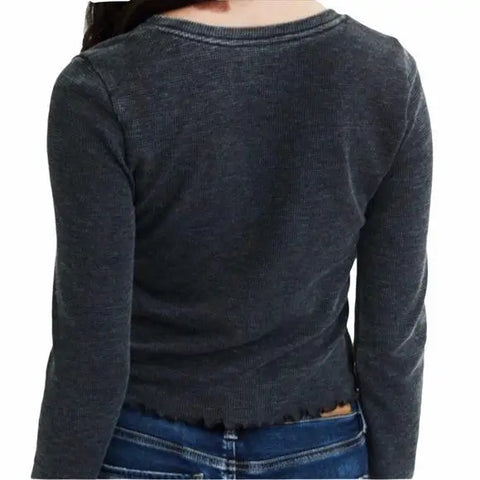 Black Long Sleeve Top