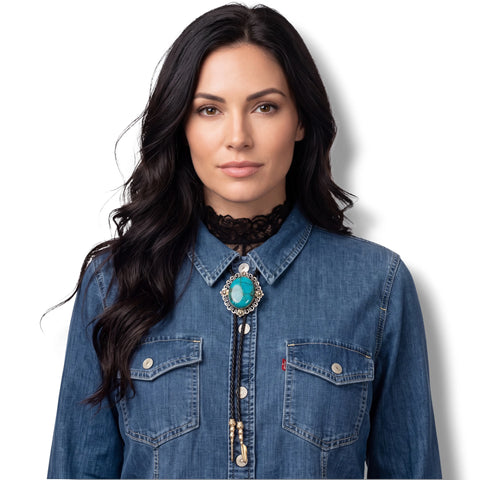 Custom Crafted Gemstone Bolo Ties