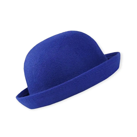 Bowler Hats for Unique Fashion blue for steampunk to kawaii style