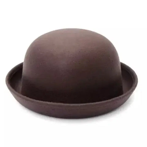 Bowler Hats for Unique Fashion dark brown for gothic, steampunk to kawaii style