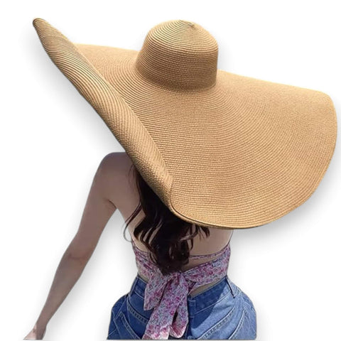 Stylish Extra Large Sun Hat - Wild Time Fashion