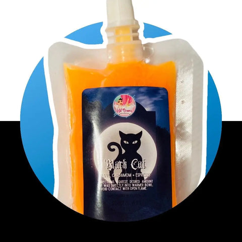 Wax Warmer Black Cat Fragrance Wax by Wet Dreams Body Boutique  Long-Lasting Hand Poured Highly-Scented -4 ounces - Wild Time Fashion
