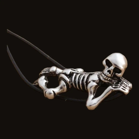 Hanging Around Skeleton Necklace - Wild Time Fashion 