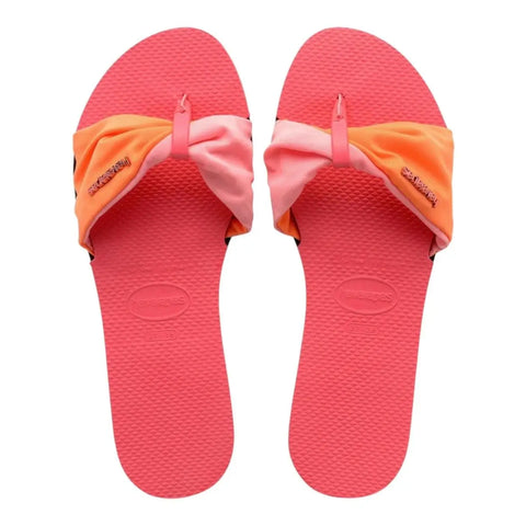 Havaianas St. Tropez Twisted Slider Sandals
