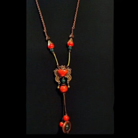 Long Statement Tassel Necklace - Wild Time Fashion