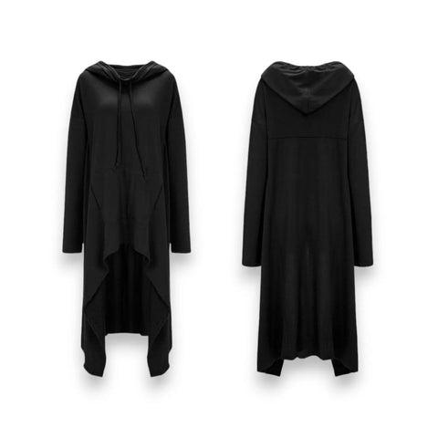 Long Sleeve Asymmetrical Lounge Hoodie