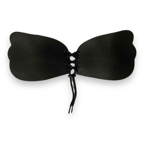 women's black butterfly wing bra cup size B Self-Adhesive Lift Bras Nude or Black