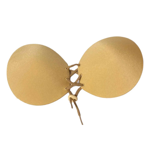 women's nude butterfly wing bra cup size B Self-Adhesive Lift Bras Nude or Black