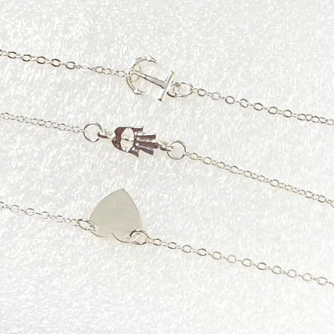 Silver Charming Anklets Set for Summer- Wild Time Fashion