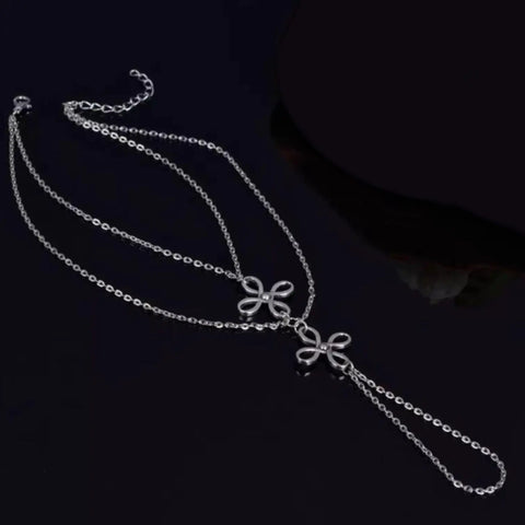 Silver Charming Anklets Set - Wild Time Fashion