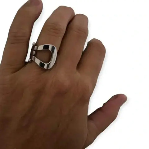Silver Cut-Out Spoon Ring - Wild Time Fashion- Wild Time Fashion