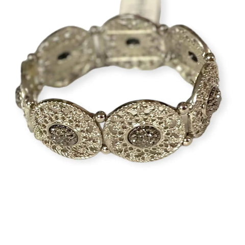 Sterling Silver Filagree Wheel Find a Way Bracelet - Wild Time Fashion