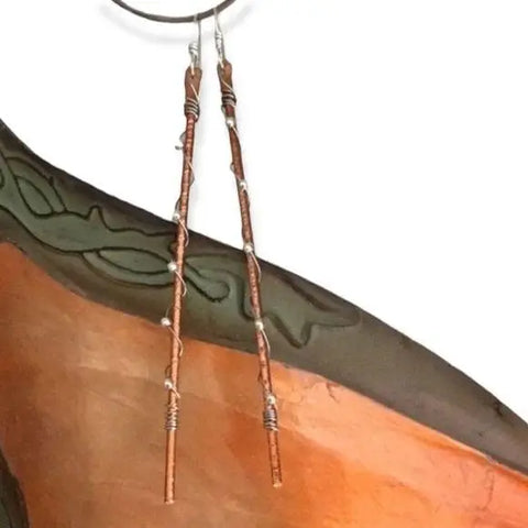 hanging piercing earrings
