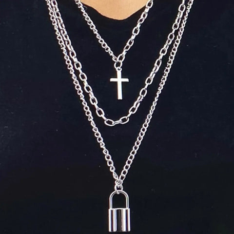 Streetwear Stacked Trio Necklace Sets - Wild Time Fashion
