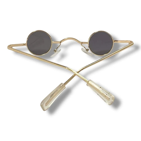 Tiny Round Metal Sunglasses
