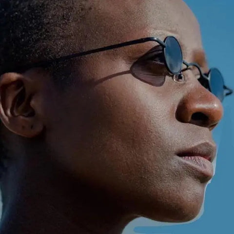 Tiny Round Metal Sunglasses