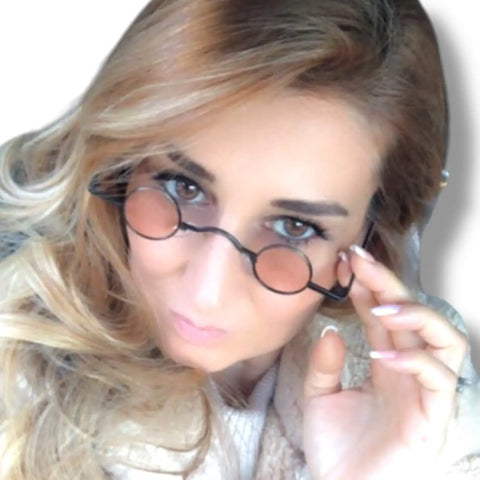 Tiny Round Metal Sunglasses