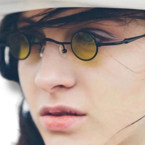Tiny Round Metal Sunglasses